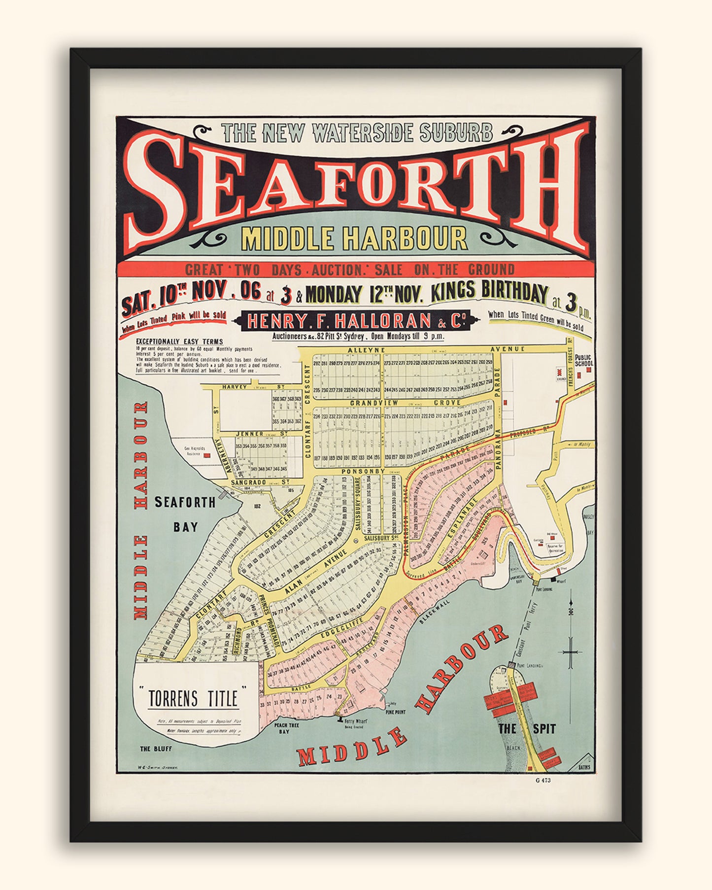 Seaforth NSW - Subdivision 1906 | Australia