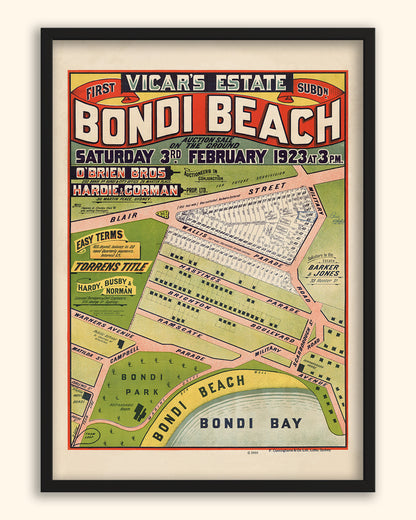 Bondi Beach NSW - Subdivision 1923 | Australia