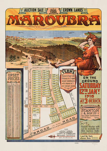 Maroubra NSW - Subdivision 1923 | Australia