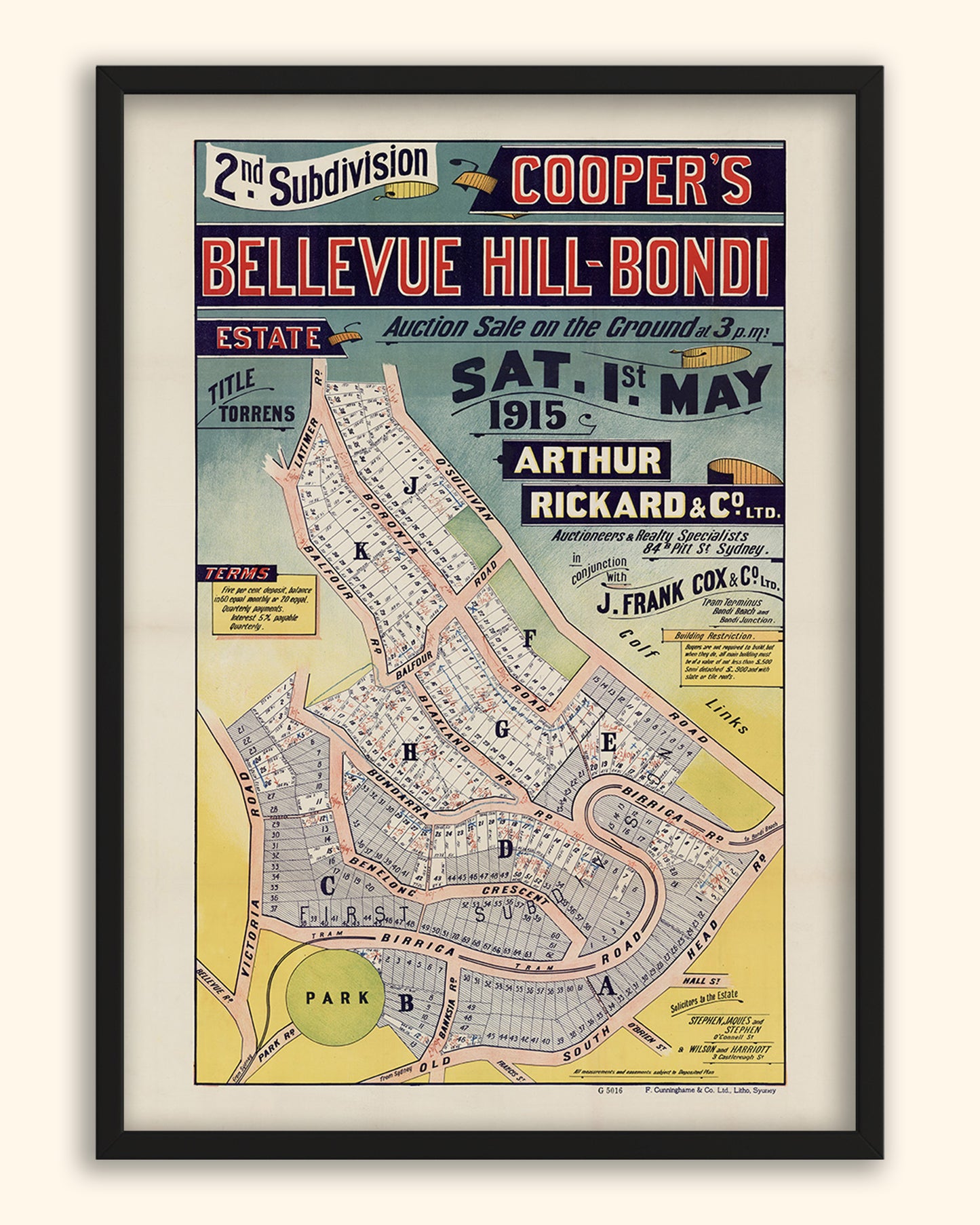 Bellevue Hill, Bondi NSW - Subdivision 1915 | Australia