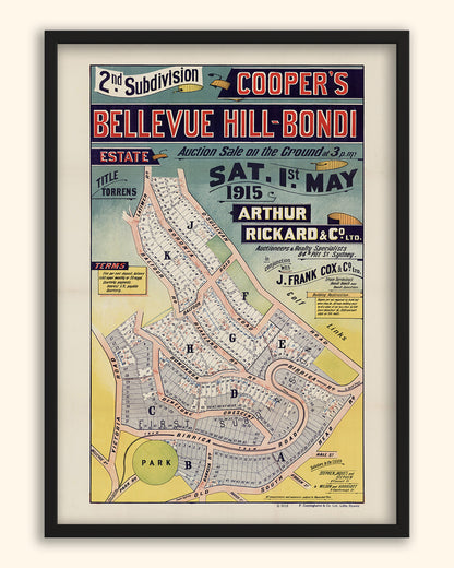 Bellevue Hill, Bondi NSW - Subdivision 1915 | Australia