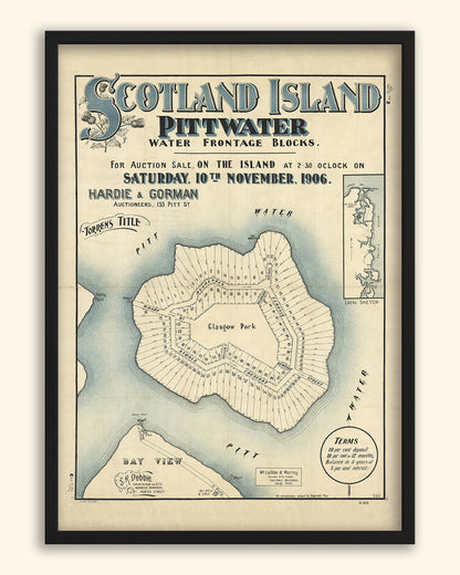 Scotland Island NSW - Subdivision 1906 | Australia