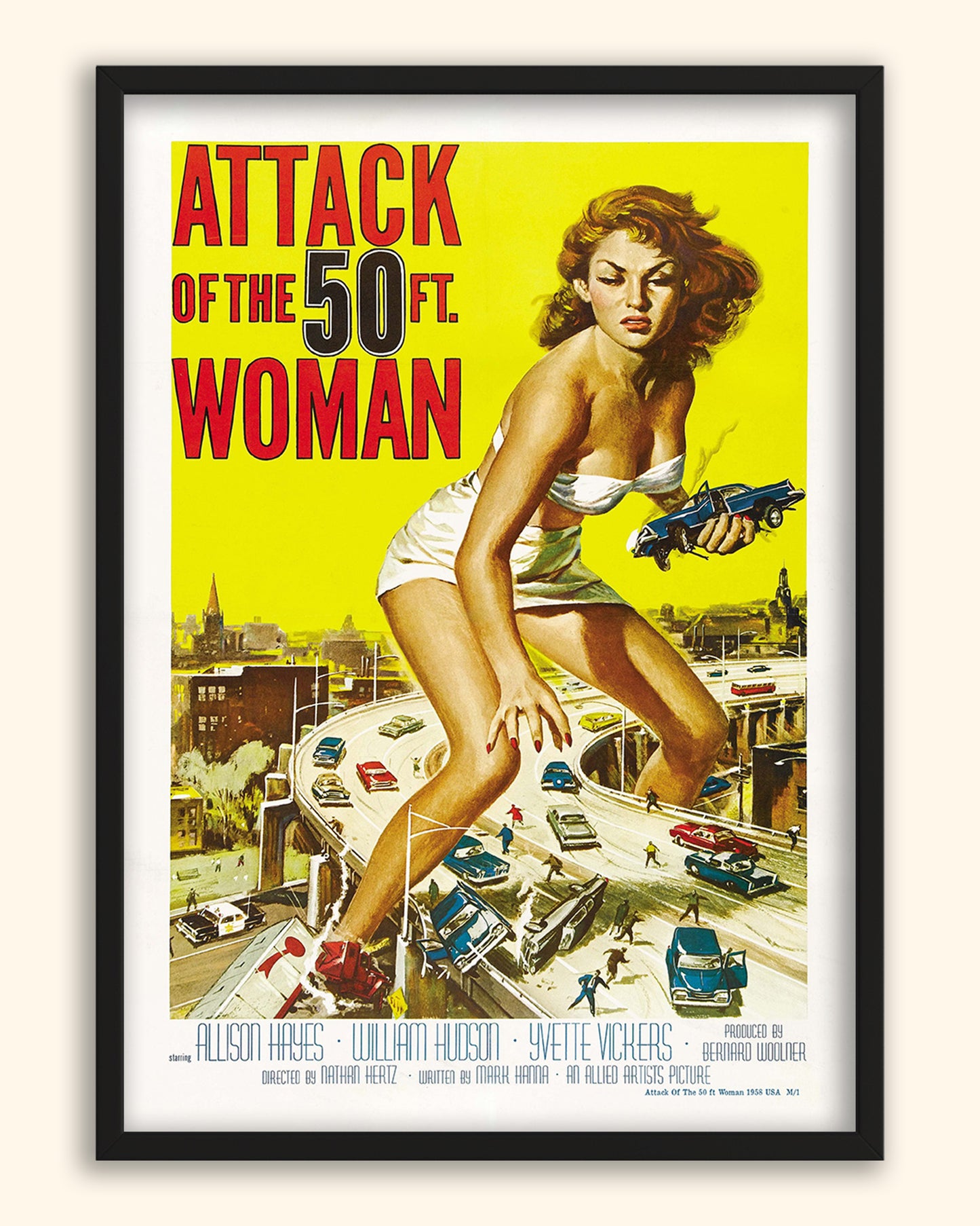 Attack of the 50 ft Woman 1958 | USA