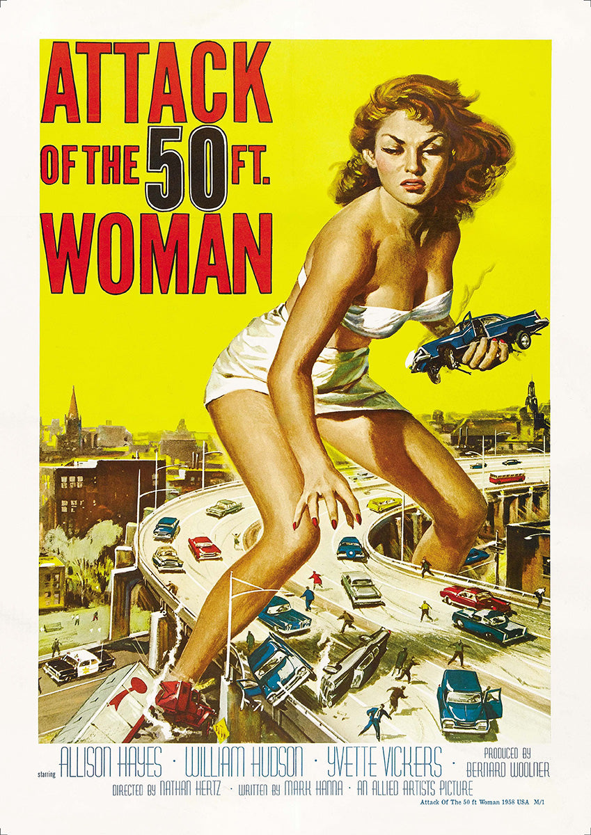 Attack of the 50 ft Woman 1958 | USA