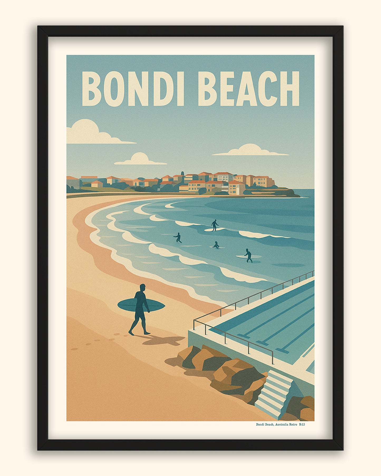 Bondi Beach (Retro) | Australia