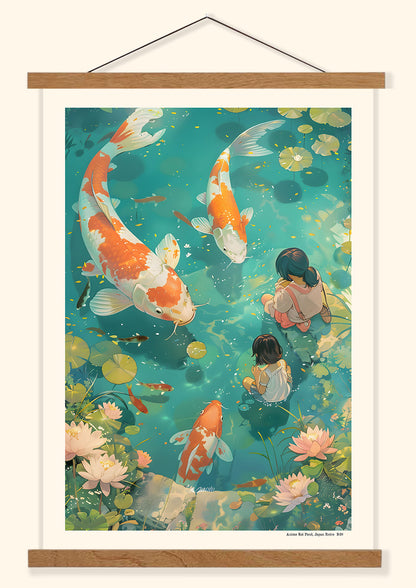 Anime Koi Pond (Retro) | Japan