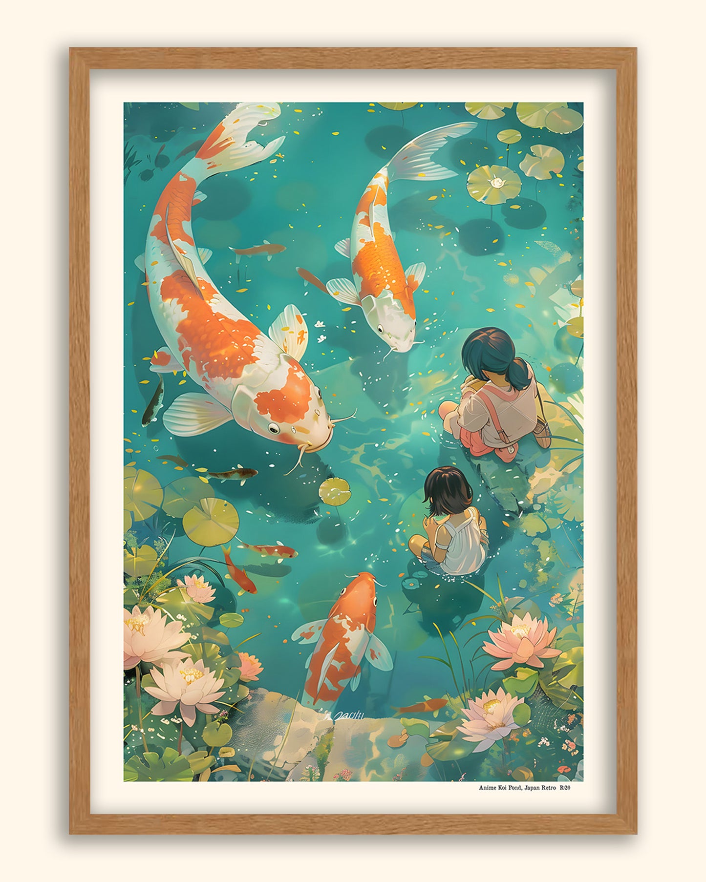 Anime Koi Pond (Retro) | Japan