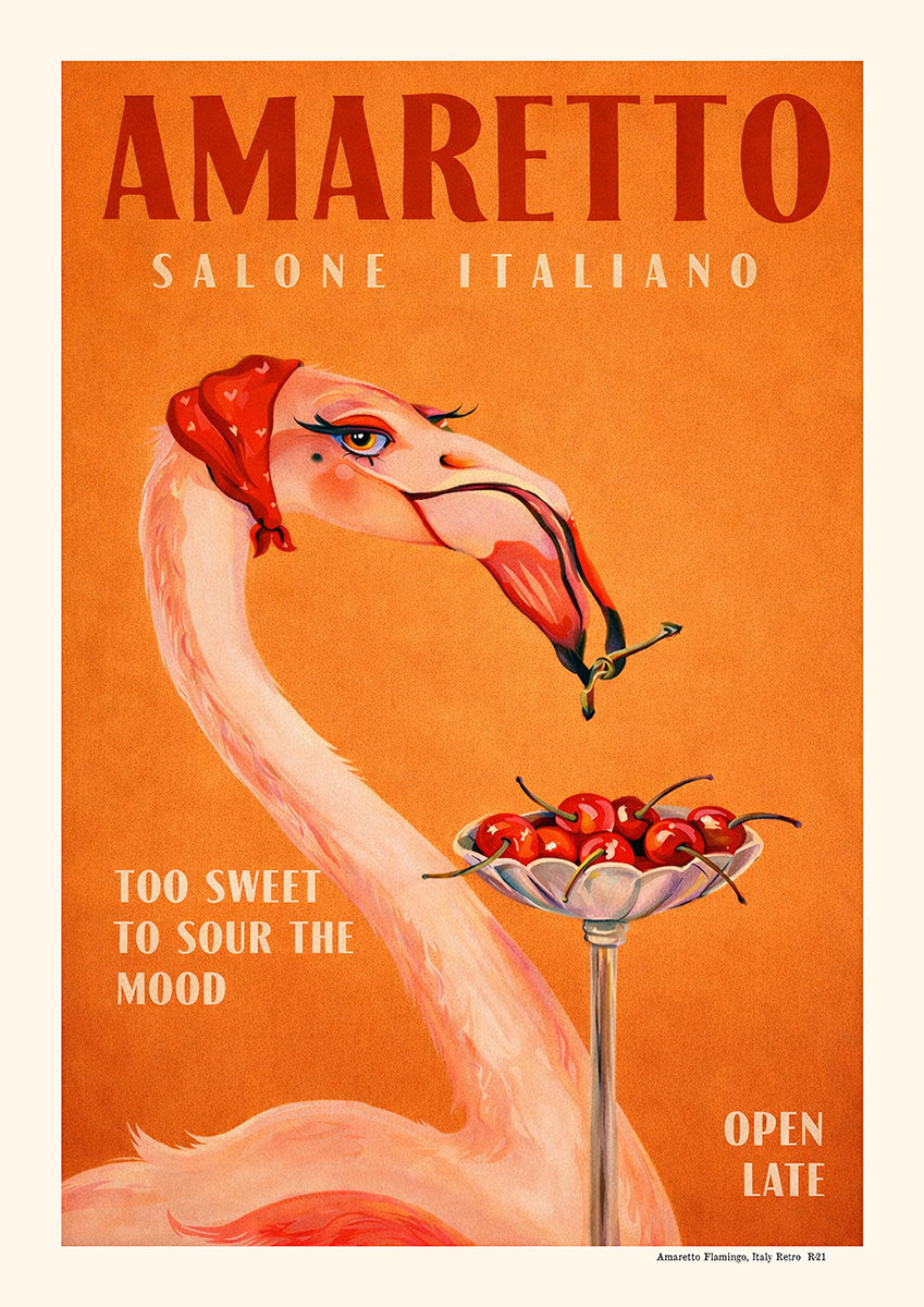 Amaretto Flamingo (Retro) | Italy