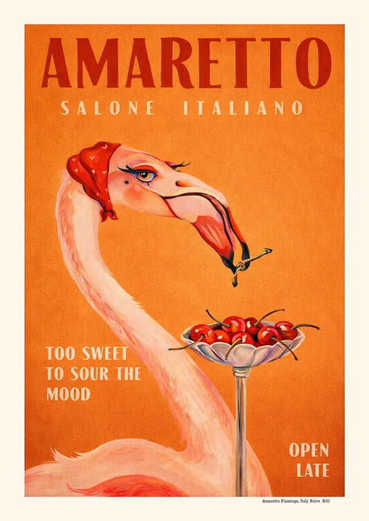 Amaretto Flamingo (Retro) | Italy