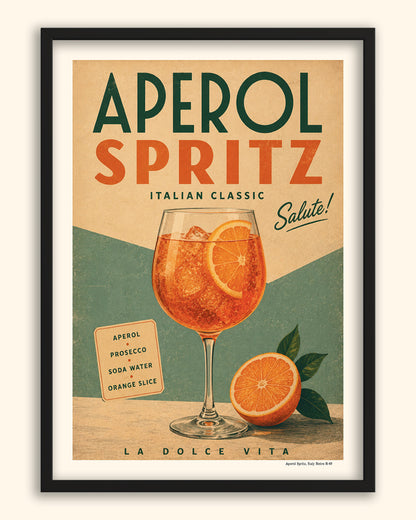 Aperol Spritz (Retro) | Italy