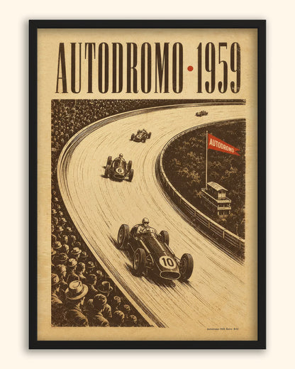 Autodromo 1959 (Retro) | Italy
