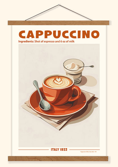 Cappuccino Coffee (Retro) | Italy