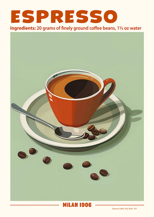 Espresso Coffee (Retro) | Italy