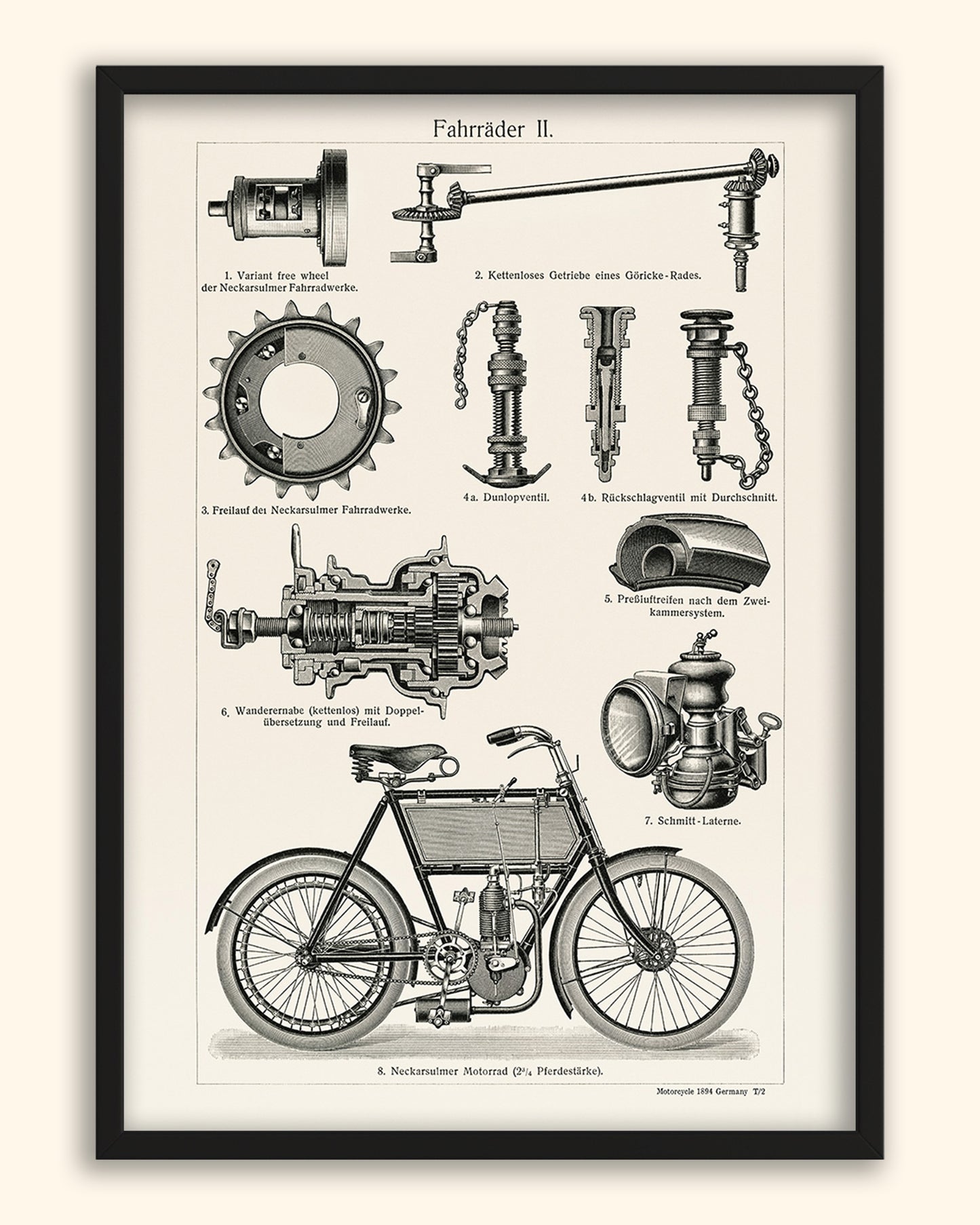 Motorcycle 1894 | Germany